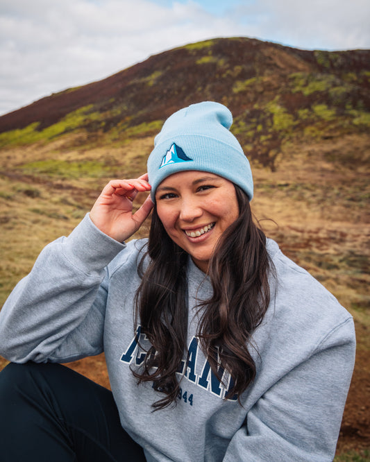 Iceberg beanie - Light Blue