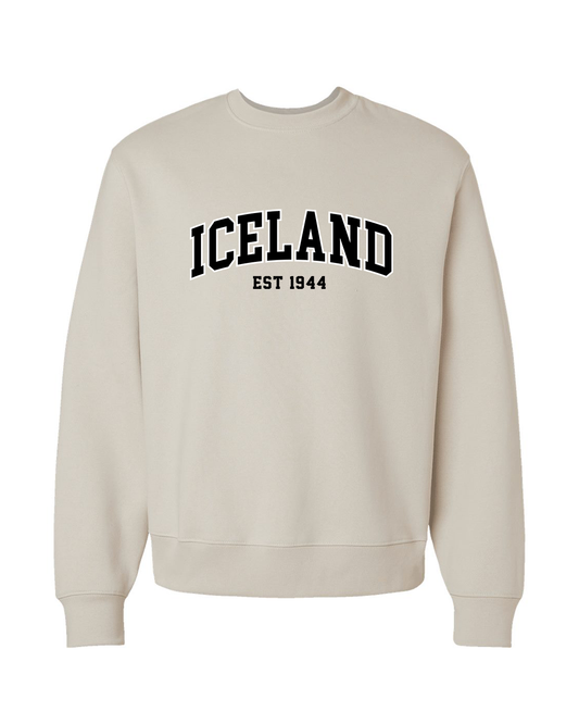 Iceland Est. 1944 crewneck sweatshirt - Dust